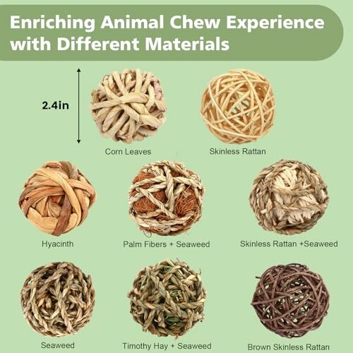 VESPRO Bunny Chew Grass Balls