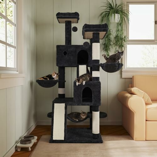 MUTICOR 66 Inch Multi-Level Cat Tree