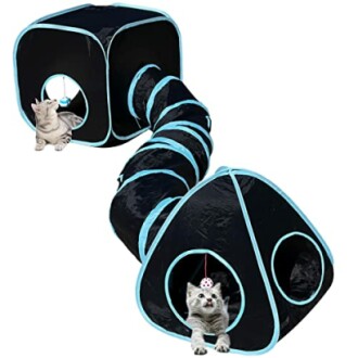 Cat Tunnels with Cube Tent Toys Combo
