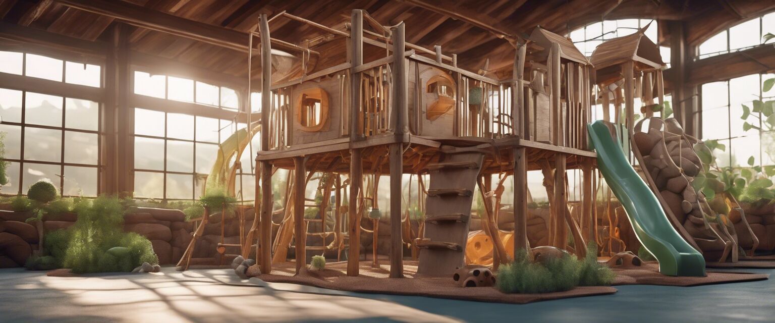 Variety of eco-friendly play structures