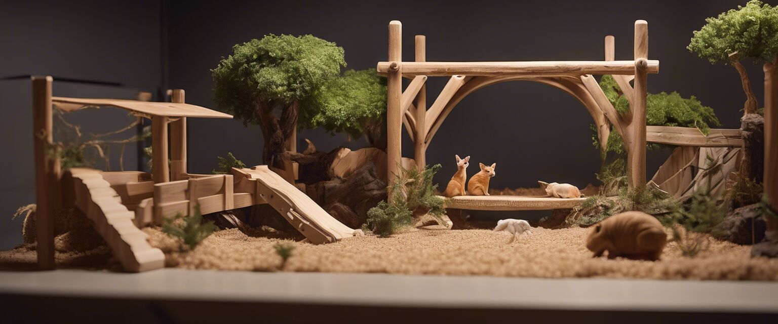 DIY Small Animal Play Structures