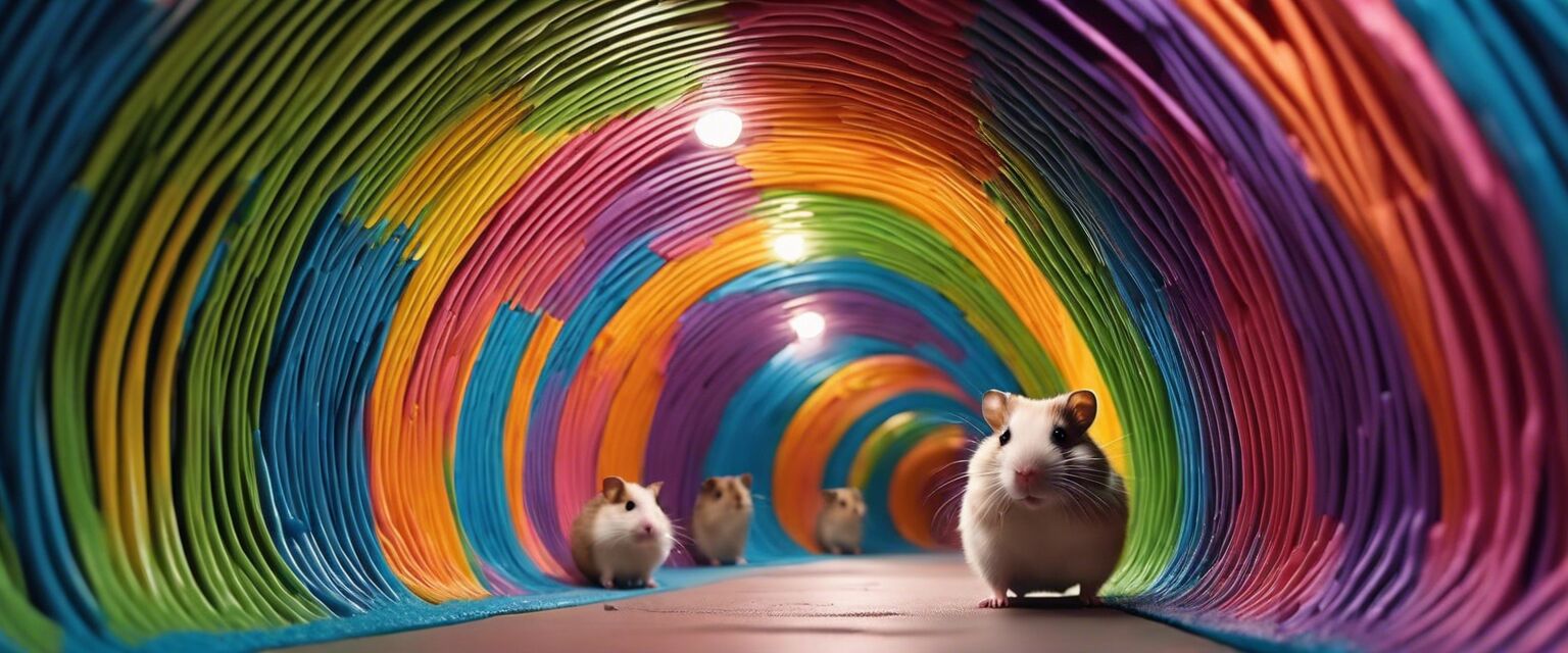 Hamster tunnels