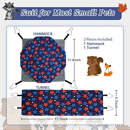 Ferret Rat Hammock Set