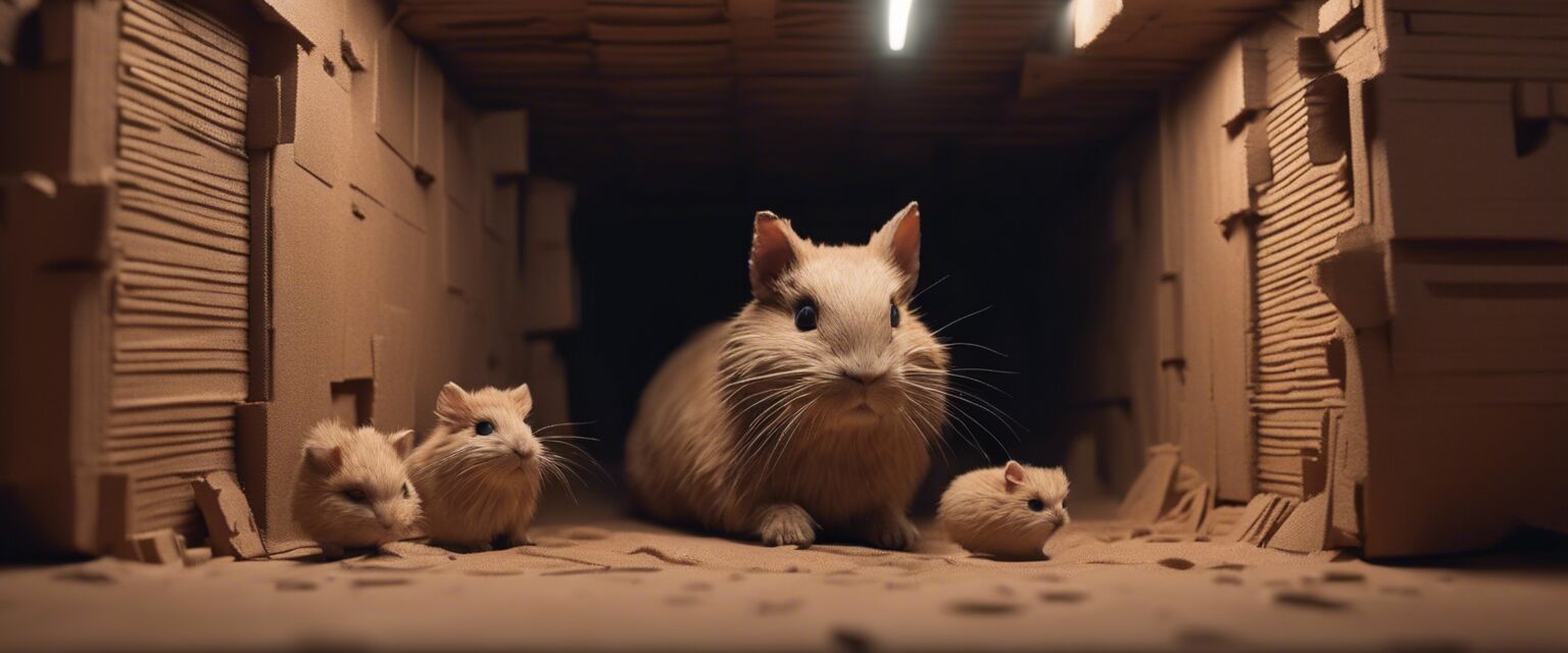 DIY small animal tunnels